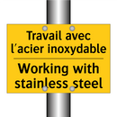 Travail avec l'acier inoxydable /.../ - Working with stainless steel