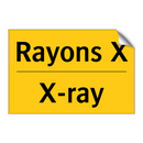 Rayons X - X-ray