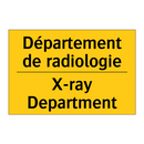Département de radiologie - X-ray Department
