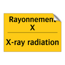 Rayonnement X - X-ray radiation