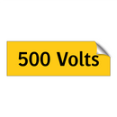 500 Volts