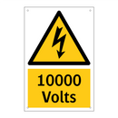 10000 Volts