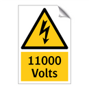11000 Volts