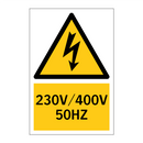 230V/400V 50HZ
