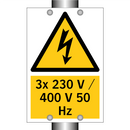 3x 230 V / 400 V 50 Hz