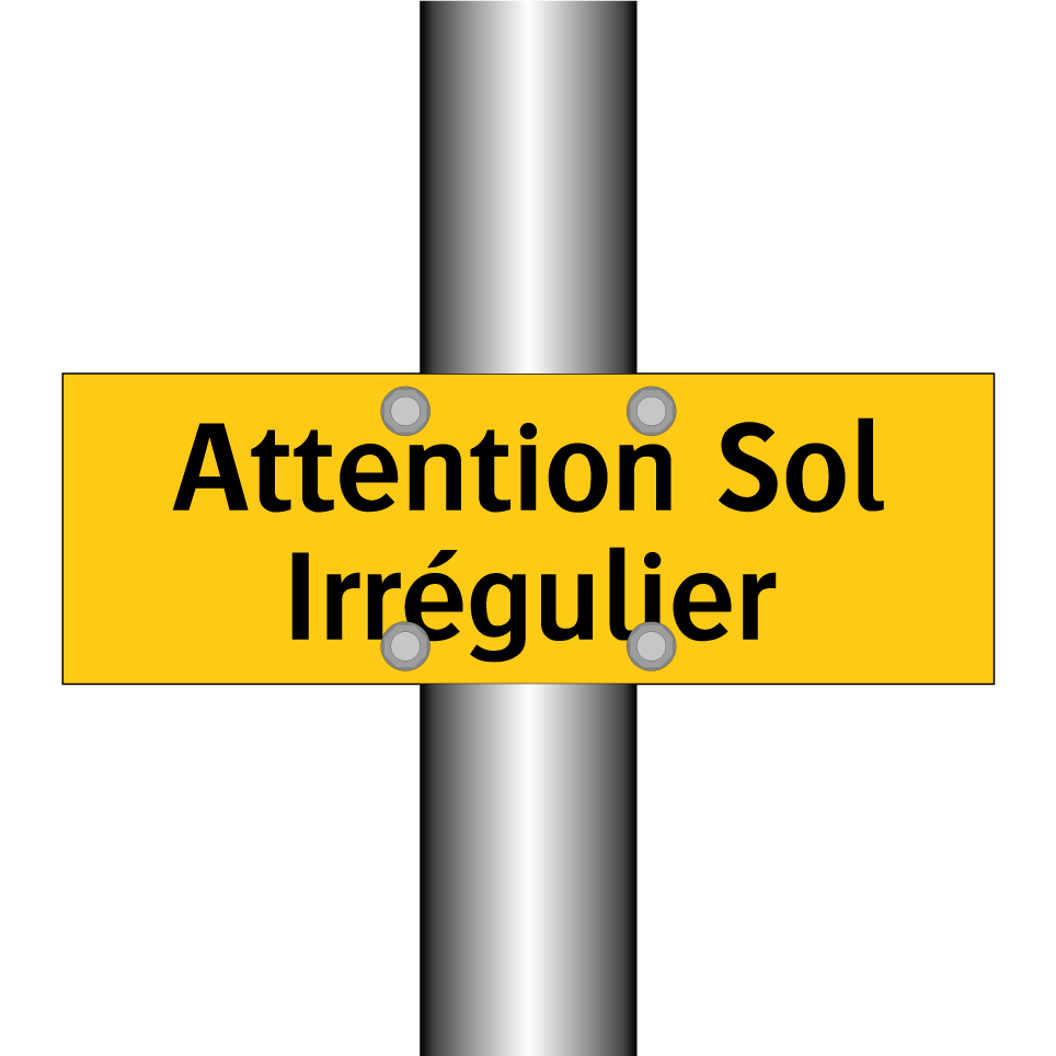 Attention Sol Irrégulier