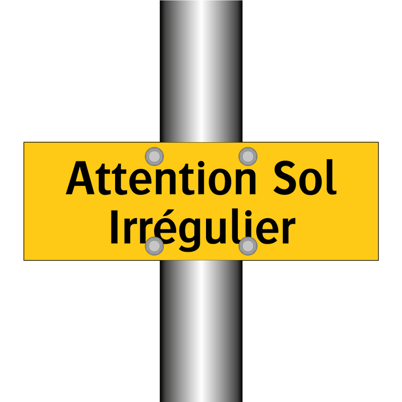 Attention Sol Irrégulier