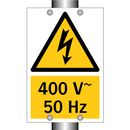 400 V~ 50 Hz