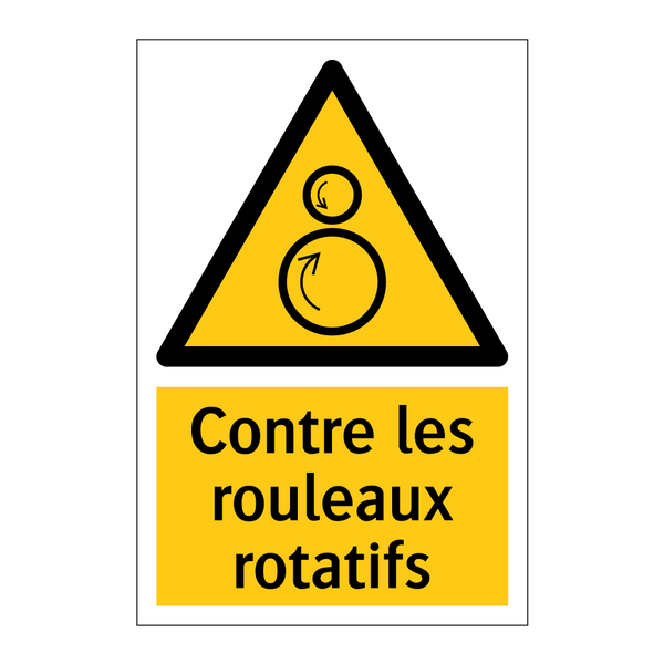 Contre les rouleaux rotatifs