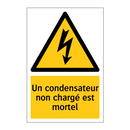 Un condensateur non chargé est mortel