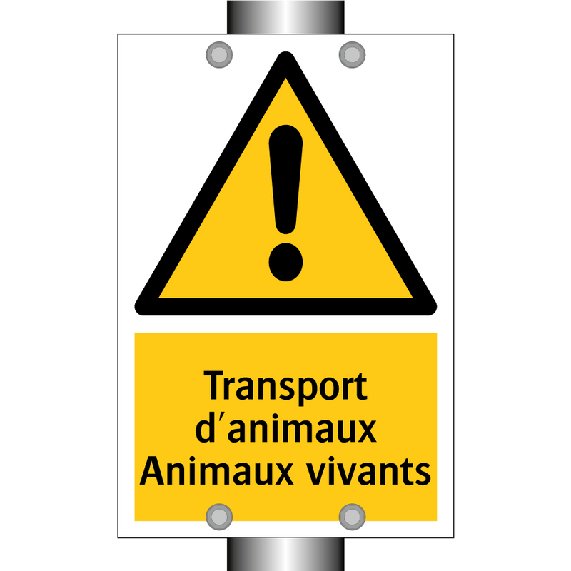Transport d'animaux Animaux vivants