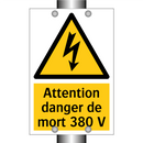 Attention danger de mort 380 V