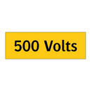 500 Volts