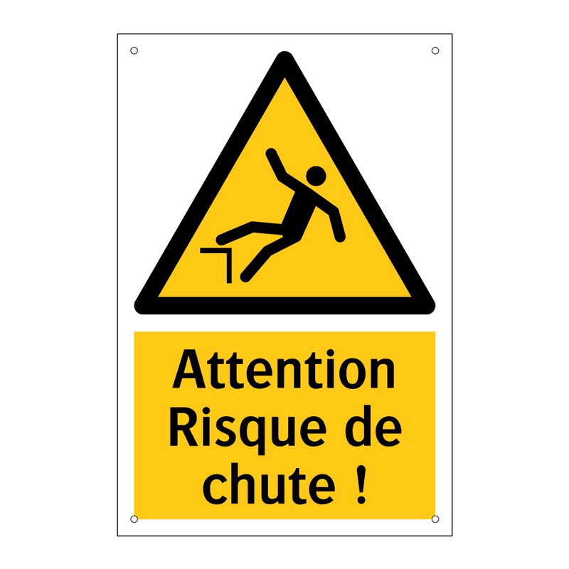 Attention Risque de chute !