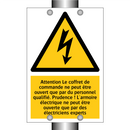 Attention Le coffret de commande ne peut être ouvert que par du personnel qualifié. Prudence ! L'armoire électrique ne peut être ouverte que par des électriciens experts