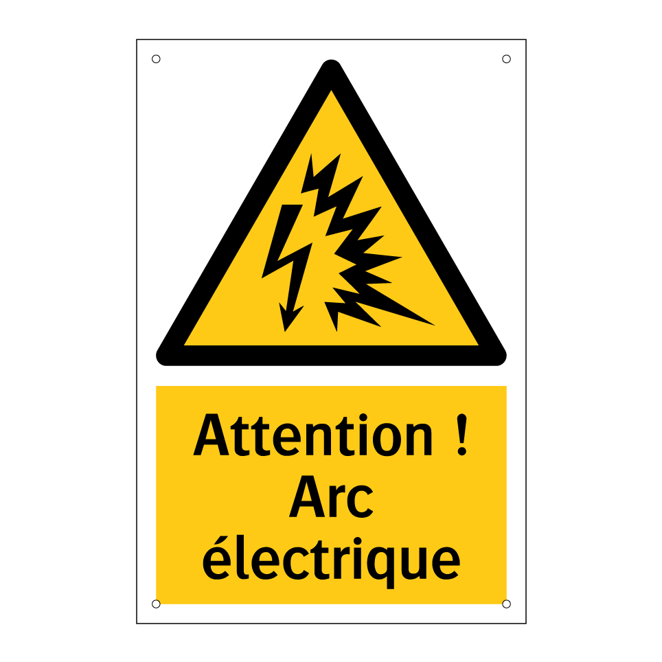 Attention ! Arc électrique