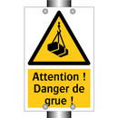 Attention ! Danger de grue !