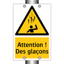 Attention ! Des glaçons