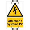 Attention ! Système PV