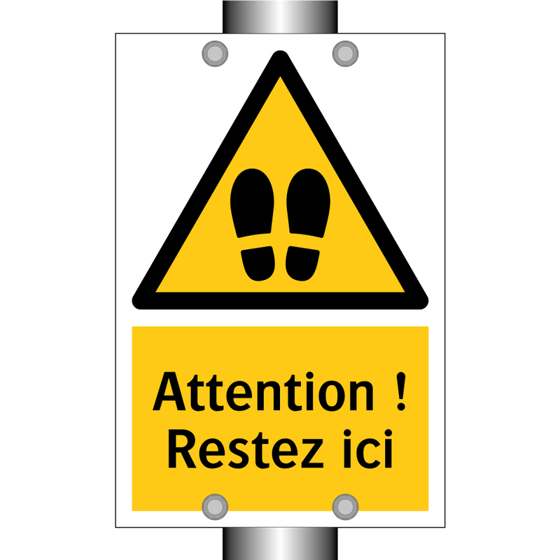 Attention ! Restez ici