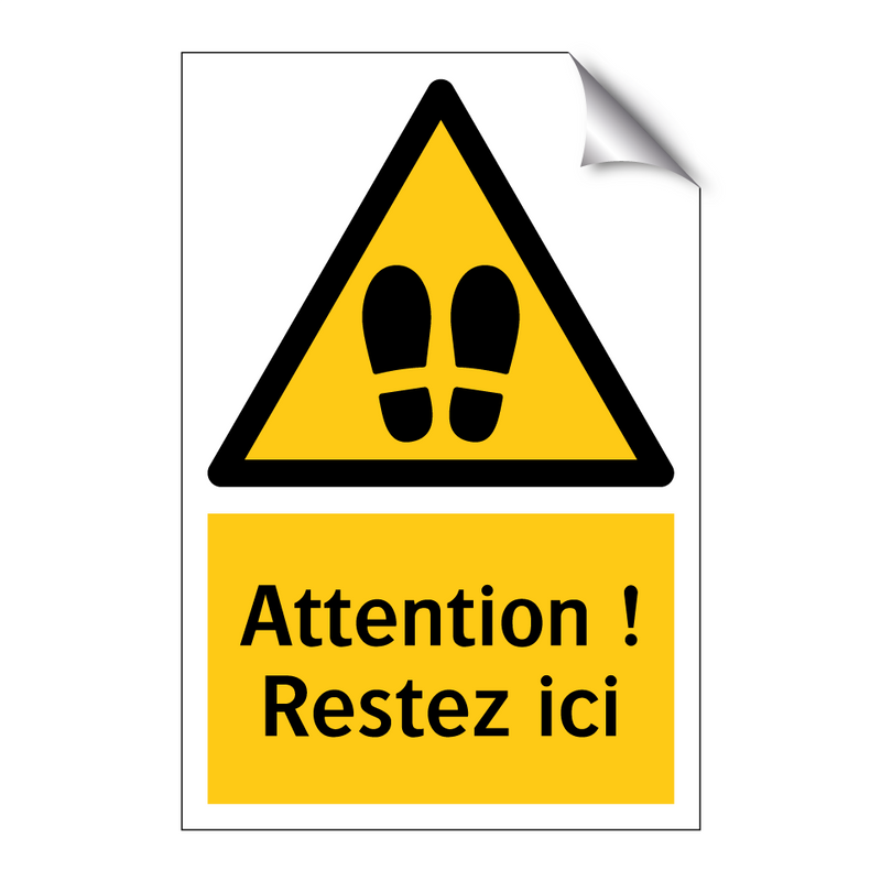 Attention ! Restez ici