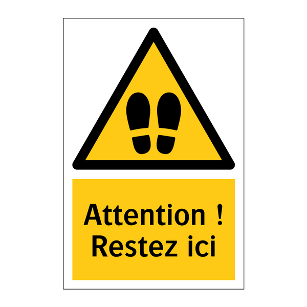 Attention ! Restez ici