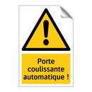 Porte coulissante automatique !
