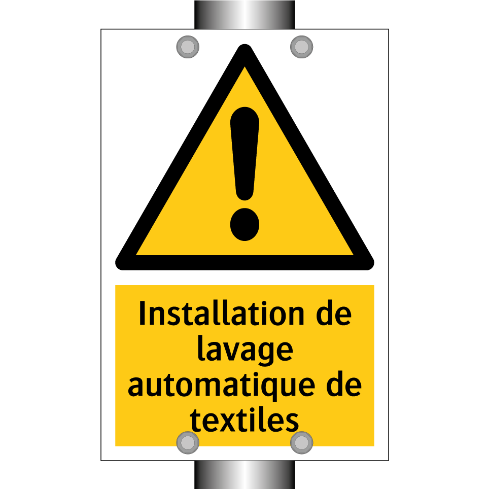 Installation de lavage automatique de textiles