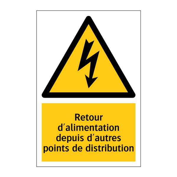 Retour d'alimentation depuis d'autres points de distribution