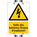 Salle des batteries Risque d'explosion