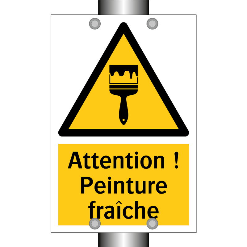 Attention ! Peinture fraîche