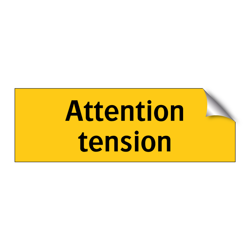 Attention tension