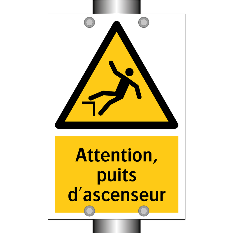 Attention, puits d'ascenseur