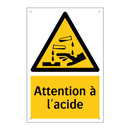 Attention à l'acide