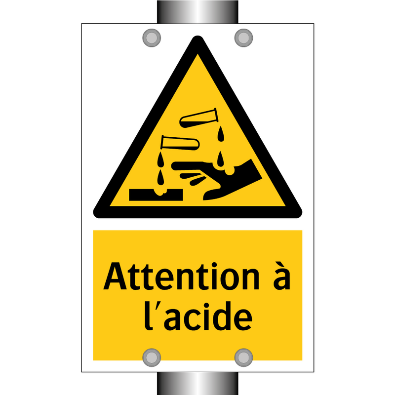 Attention à l'acide