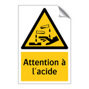 Attention à l'acide