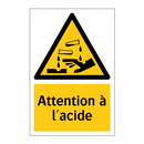 Attention à l'acide