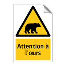 Attention à l'ours