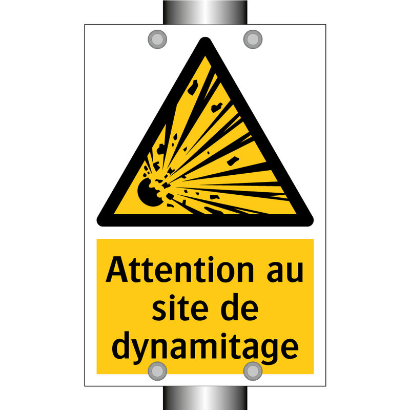 Attention au site de dynamitage