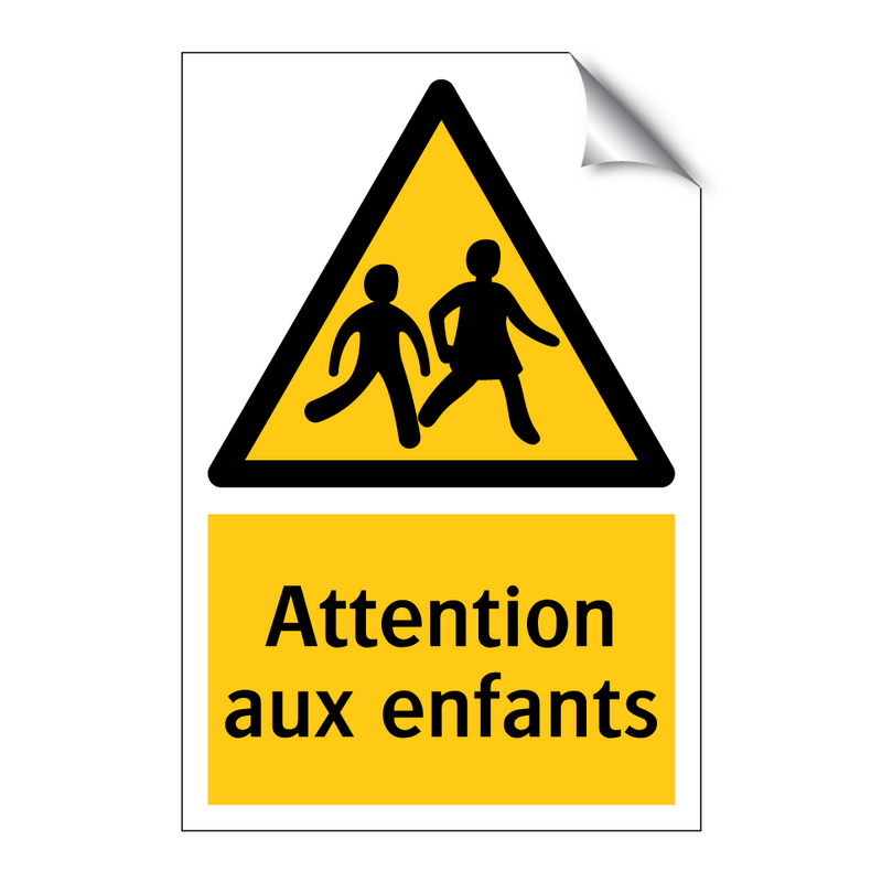 Attention aux enfants