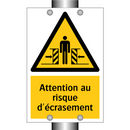 Attention au risque d'écrasement