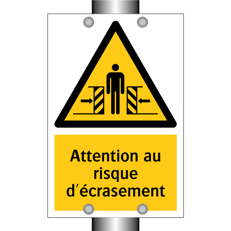 Attention au risque d'écrasement