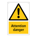 Attention danger