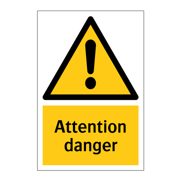 Attention danger