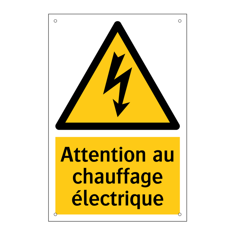 Attention au chauffage électrique