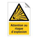 Attention au risque d'explosion