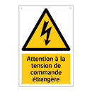 Attention à la tension de commande étrangère