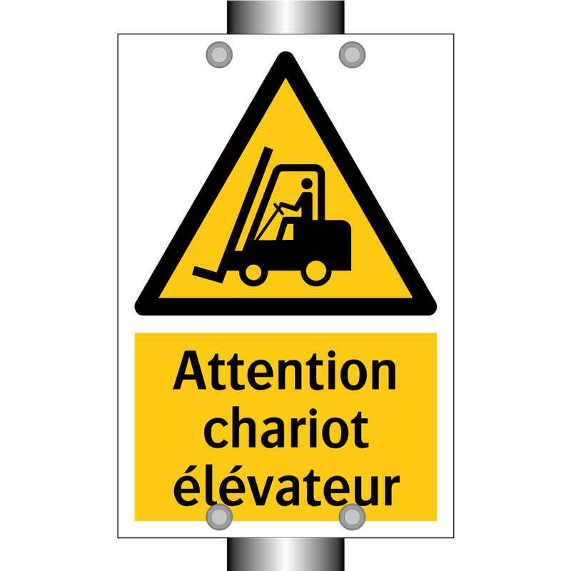 Attention chariot élévateur