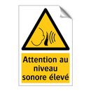 Attention au niveau sonore élevé