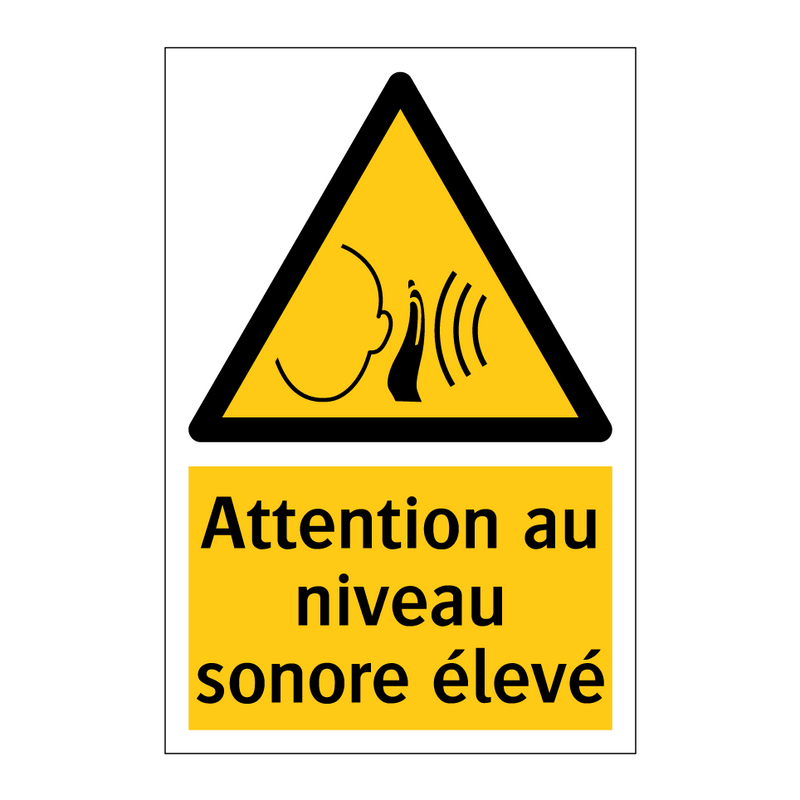 Attention au niveau sonore élevé